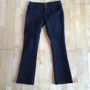 SASSON BLACK DENIM JEANS SIZE 6 OOH LA LA